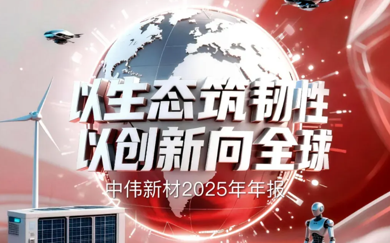 以生态筑韧性 以创新向全球 | 一图读懂中伟新材2025年年报
