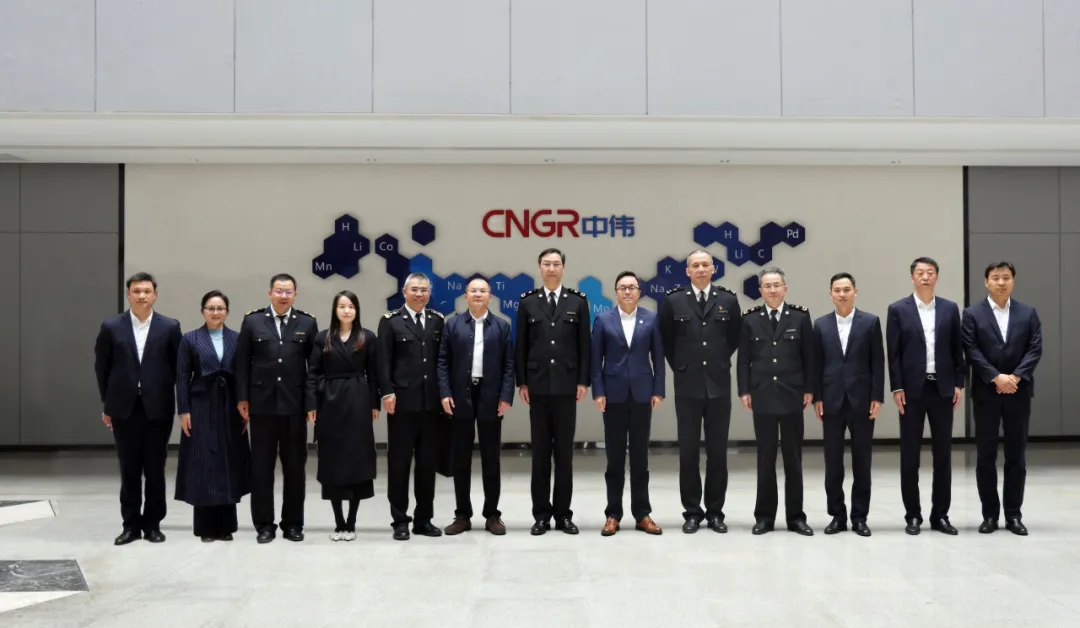 全球化征途上的“关”键力量！长沙海关关长顾炯调研中伟