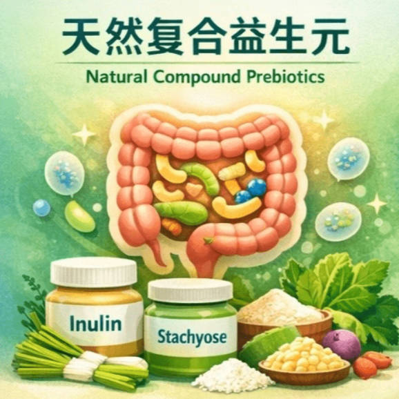 天然复合益生元：肠道健康与功能食品的关键助力