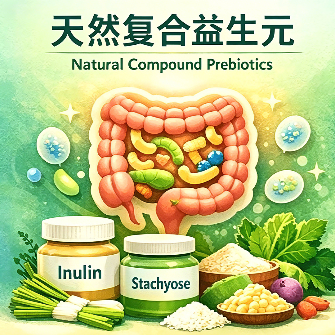 天然复合益生元：肠道健康与功能食品的关键助力