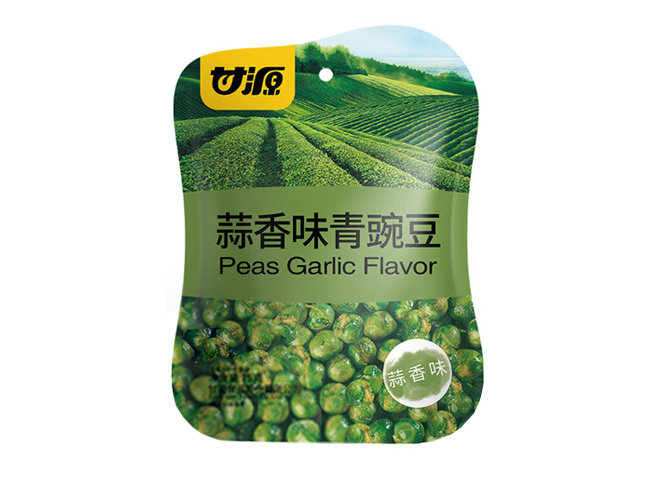甘源蒜香味青豌豆包装