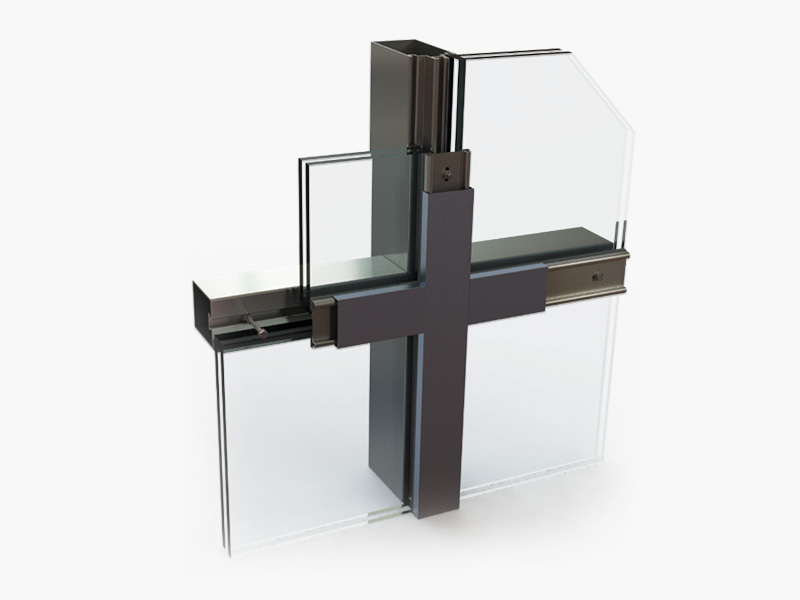 TBQ-70E仿铝明框幕墙系统