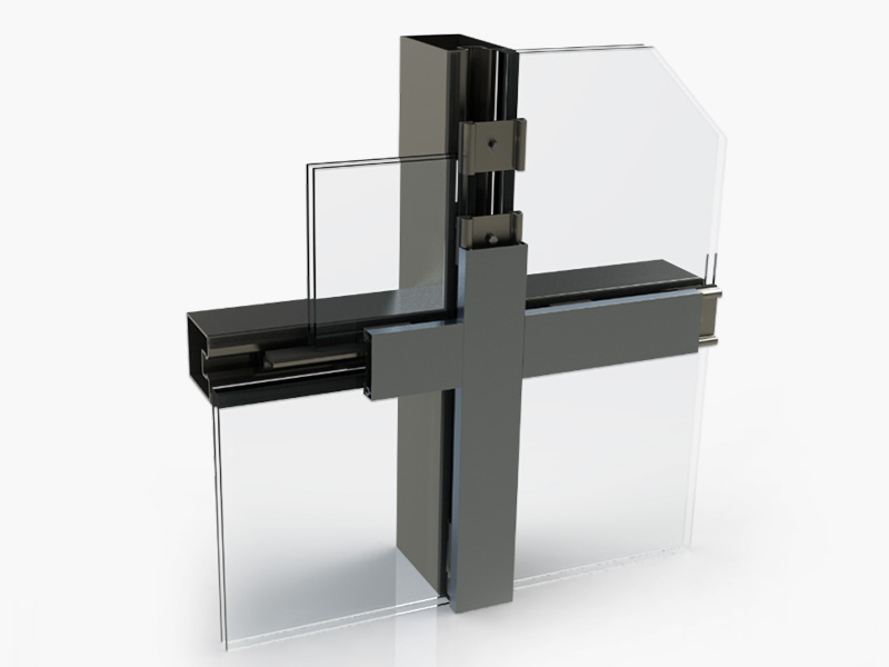 TBQ-70B断桥明/隐框幕墙系统