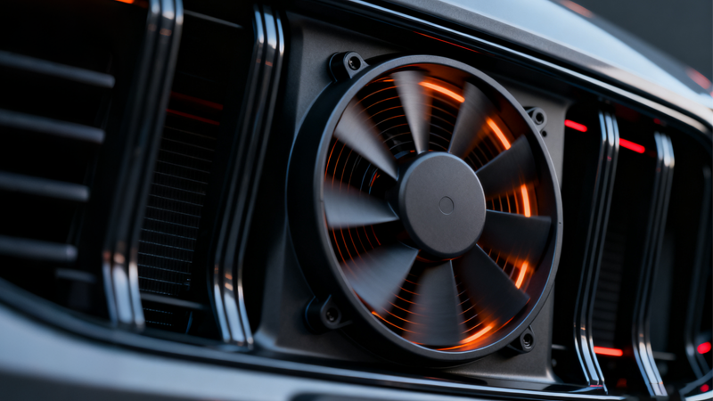 進芯面向車載熱管理的電子風扇無感FOC驅動方案