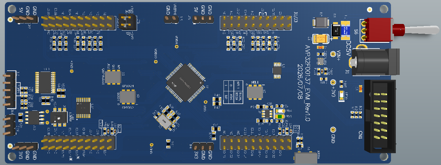 AVP32F00137QP64开发板