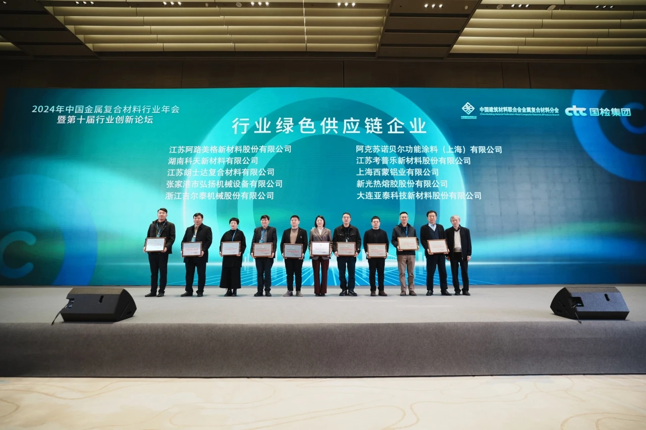 参加“2024年中国金属复合材料行业年会暨第十届行业创新论坛”