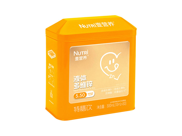 NUTRI壹营养液体多维锌特膳饮罐装300ml（30条*10ml）