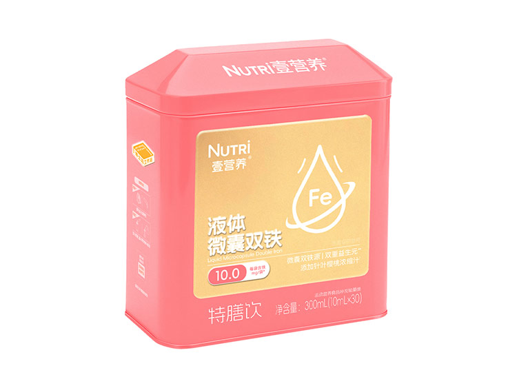 NUTRI壹营养液体微囊双铁特膳饮罐装300ml（30条*10ml）