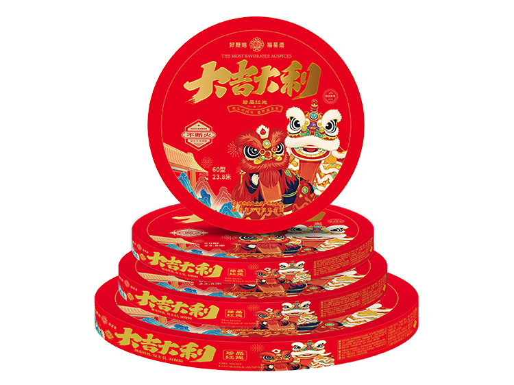 Lucky Star, Great Fortune and Prosperity