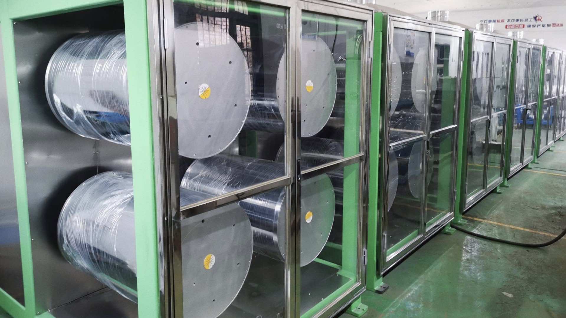 Application of electromagnetic induction heating roller carbon fiber stretching and drying equipment