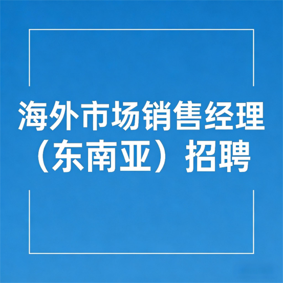 海外市场销售经理（东南亚）