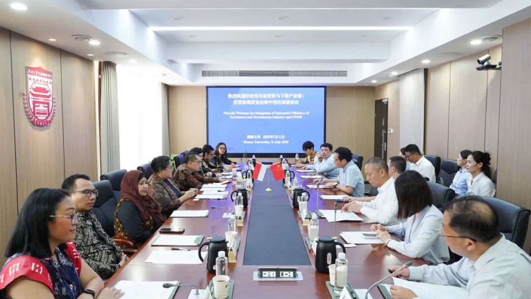 助力国际化人才培养丨印尼投资与下游产业部、中伟、湖南大学签署合作协议